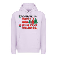 Lilac dear santa ive been Premium Hoodie - MaliasSmallBusiness