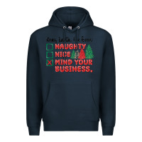 Navy dear santa ive been Premium Hoodie - MaliasSmallBusiness
