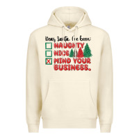 Sandshell dear santa ive been Premium Hoodie - MaliasSmallBusiness