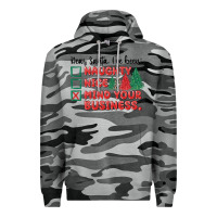 Slate Camo dear santa ive been Premium Hoodie - MaliasSmallBusiness