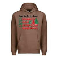 Chestnut dear santa ive been Premium Hoodie - MaliasSmallBusiness