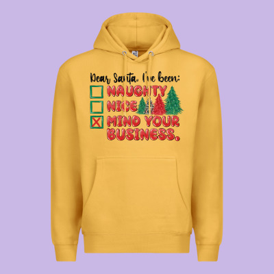 Premium Hoodie dear santa ive been