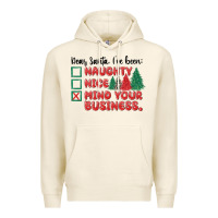 Tofu dear santa ive been Premium Hoodie - MaliasSmallBusiness