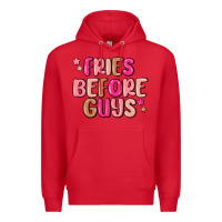 Red fries before guys Premium Hoodie - MaliasSmallBusiness