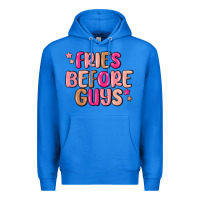 True Royal fries before guys Premium Hoodie - MaliasSmallBusiness
