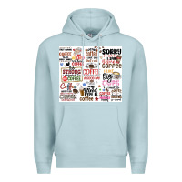 Blue Mist funny coffee quotes Premium Hoodie - MaliasSmallBusiness