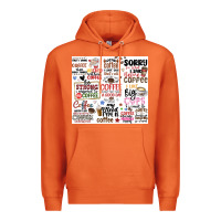 Carrot funny coffee quotes Premium Hoodie - MaliasSmallBusiness