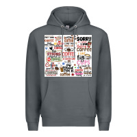 Rock funny coffee quotes Premium Hoodie - MaliasSmallBusiness
