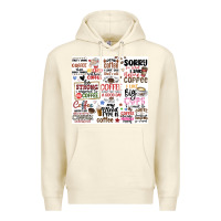 Sandshell funny coffee quotes Premium Hoodie - MaliasSmallBusiness