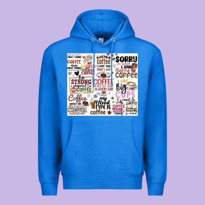 Premium Hoodie funny coffee quotes