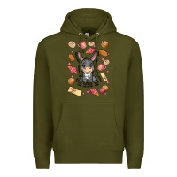Army Green mi donkey mexican concha Premium Hoodie - MaliasSmallBusiness