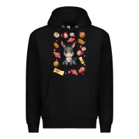Black mi donkey mexican concha Premium Hoodie - MaliasSmallBusiness