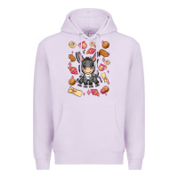 Lilac mi donkey mexican concha Premium Hoodie - MaliasSmallBusiness