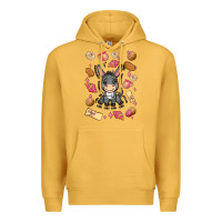 Mustard mi donkey mexican concha Premium Hoodie - MaliasSmallBusiness