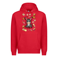 Red mi donkey mexican concha Premium Hoodie - MaliasSmallBusiness