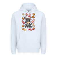 White mi donkey mexican concha Premium Hoodie - MaliasSmallBusiness
