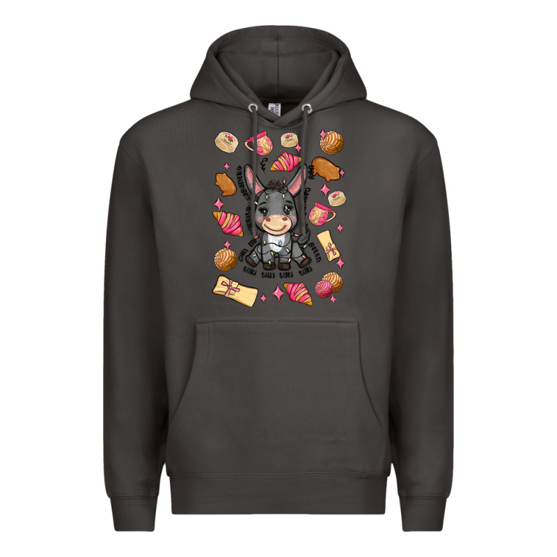 Mi Donkey Mexican Concha Premium Hoodie by MaliasSmallBusiness | Teevron