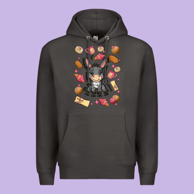 Premium Hoodie mi donkey mexican concha