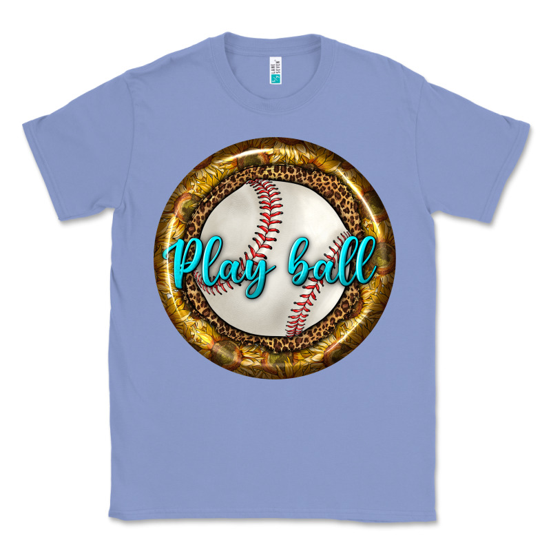 Baseball With Sunflower Round Earrings Classic Tee by BundleAndBundleShop | Teevron