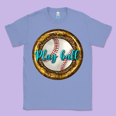 Baseball With Sunflower Round Earrings Classic Tee Designed By Bundleandbundleshop