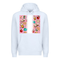 White school Premium Hoodie - MaliasSmallBusiness