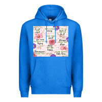True Royal positive quotes Premium Hoodie - MaliasSmallBusiness