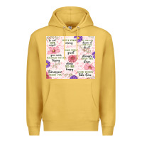 Antique Gold positive quotes Premium Hoodie - MaliasSmallBusiness