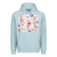 Blue Mist positive quotes Premium Hoodie - MaliasSmallBusiness