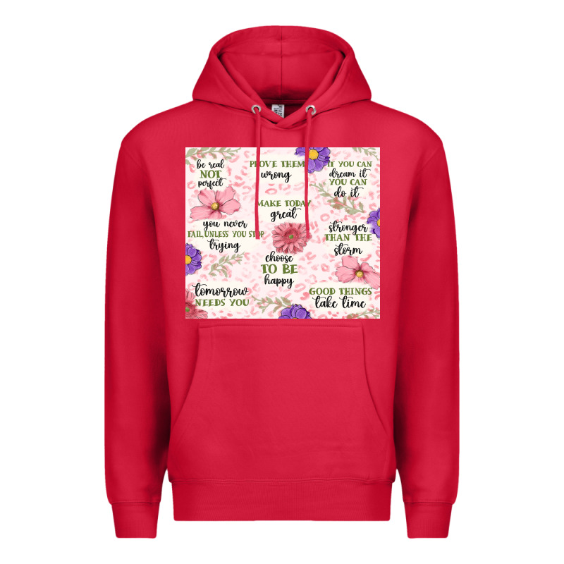 Positive Quotes Premium Hoodie by MaliasSmallBusiness | Teevron
