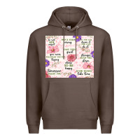 Coffee positive quotes Premium Hoodie - MaliasSmallBusiness
