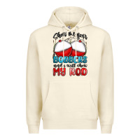 Sandshell show me your bobbers and i will show my rod Premium Hoodie - MaliasSmallBusiness
