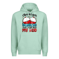 Seafoam show me your bobbers and i will show my rod Premium Hoodie - MaliasSmallBusiness