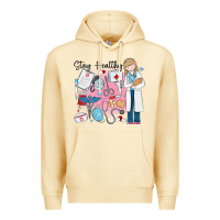 Pina Colada stay healthy nurse Premium Hoodie - MaliasSmallBusiness