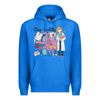 True Royal stay healthy nurse Premium Hoodie - MaliasSmallBusiness