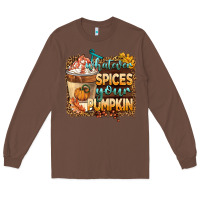 Chestnut whatever spıces your pumpkin Long Sleeve Tee - BarkalooDesign