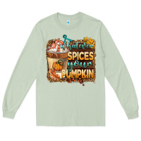 Matcha whatever spıces your pumpkin Long Sleeve Tee - BarkalooDesign