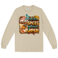 Mushroom whatever spıces your pumpkin Long Sleeve Tee - BarkalooDesign