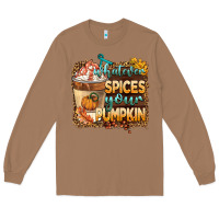 Toasted Coconut whatever spıces your pumpkin Long Sleeve Tee - BarkalooDesign
