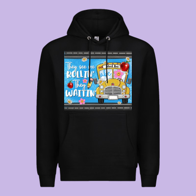 Premium Hoodie they see me rollin they waitin