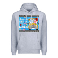 Heather Grey they see me rollin they waitin Premium Hoodie - MaliasSmallBusiness