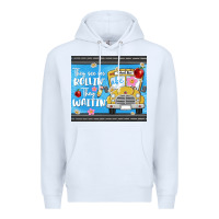 White they see me rollin they waitin Premium Hoodie - MaliasSmallBusiness