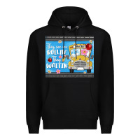 Black they see me rollin they waitin Premium Hoodie - MaliasSmallBusiness