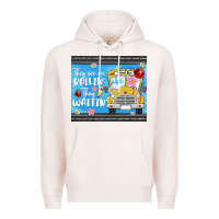 Pale Pink they see me rollin they waitin Premium Hoodie - MaliasSmallBusiness
