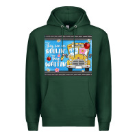 Sports Green they see me rollin they waitin Premium Hoodie - MaliasSmallBusiness