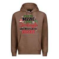 Chestnut twas the nizzle  before christmizzle Premium Hoodie - MaliasSmallBusiness