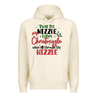 Tofu twas the nizzle  before christmizzle Premium Hoodie - MaliasSmallBusiness