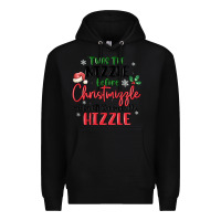 Black twas the nizzle  before christmizzle Premium Hoodie - MaliasSmallBusiness