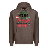 Coffee twas the nizzle  before christmizzle Premium Hoodie - MaliasSmallBusiness