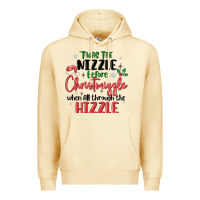 Pina Colada twas the nizzle  before christmizzle Premium Hoodie - MaliasSmallBusiness