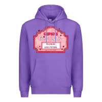 Purple cupid's brewing company Premium Hoodie - MaliasSmallBusiness
